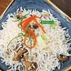 Mushroom and Garlic Rice